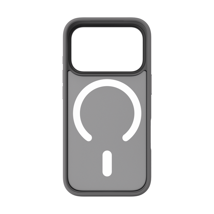 NOA Grey Mist Shield Case for iPhone 17 Pro | MagSafe Compatible