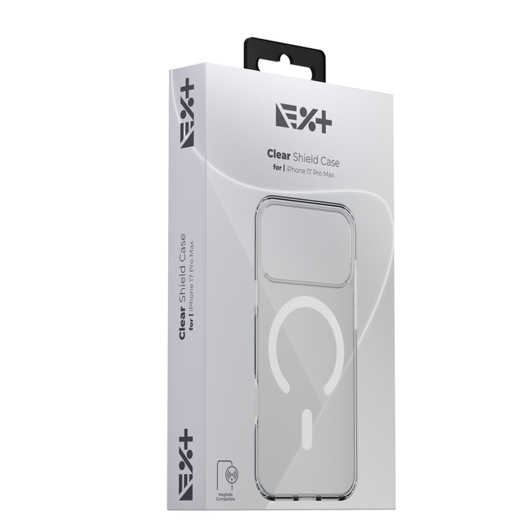 NOA Clear Shield Case for iPhone 17 Pro Max | MagSafe Compatible