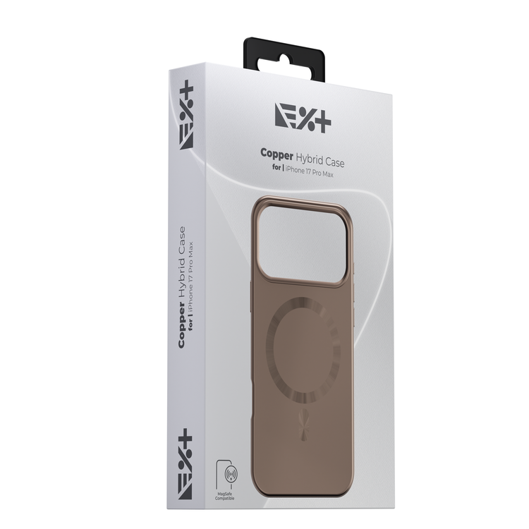 NOA Hybrid Case for iPhone 17 Pro Max | Copper | MagSafe Compatible