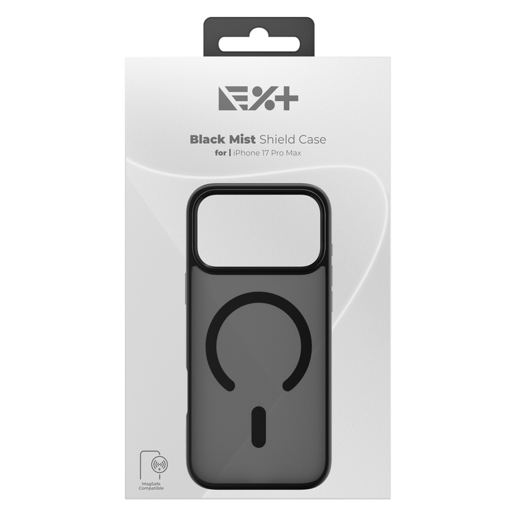 NOA Black Mist Shield Case for iPhone 17 Pro Max | MagSafe Compatible