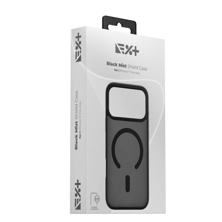 NOA Black Mist Shield Case for iPhone 17 Pro Max | MagSafe Compatible