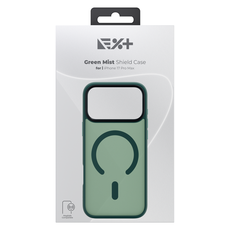 NOA Green Mist Shield Case for iPhone 17 Pro Max | MagSafe Compatible