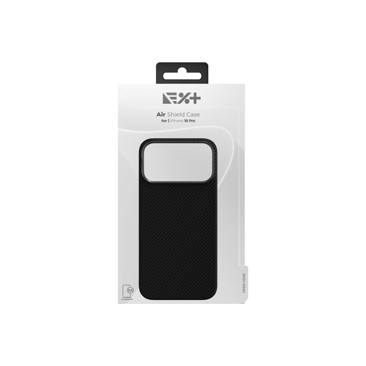 NOA AirShield MagSafe Compatible Case for iPhone 18 Pro | Black