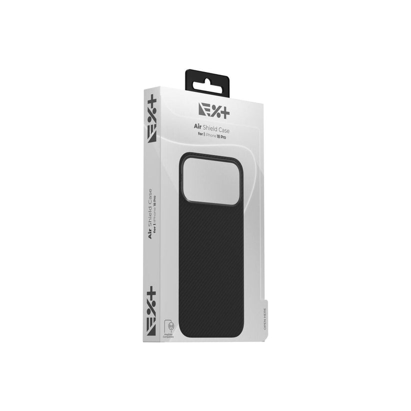 NOA AirShield MagSafe Compatible Case for iPhone 18 Pro | Black