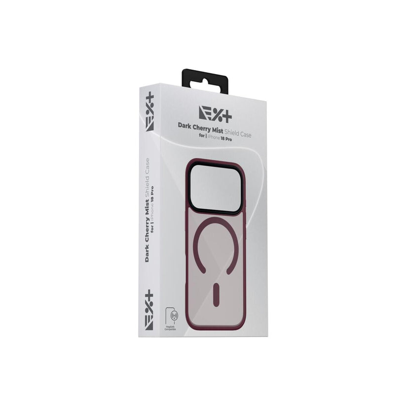 NOA Mist Shield MagSafe Compatible Case for iPhone 18 Pro | Dark Cherry