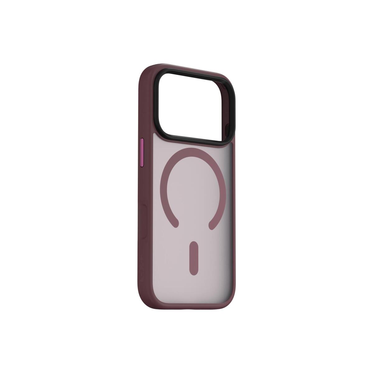 NOA Mist Shield MagSafe Compatible Case for iPhone 18 Pro | Dark Cherry