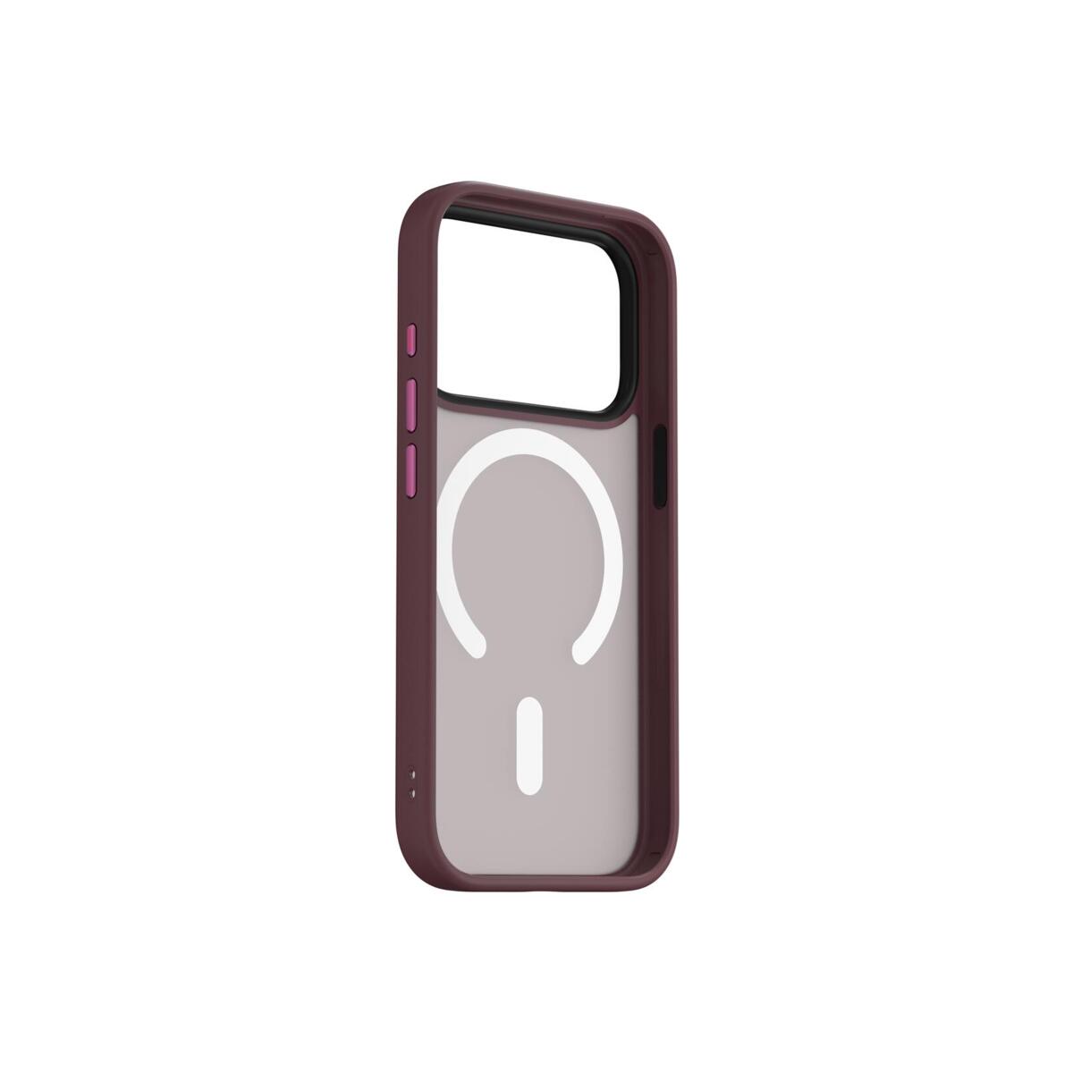 NOA Mist Shield MagSafe Compatible Case for iPhone 18 Pro | Dark Cherry