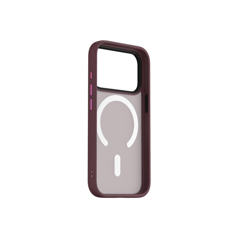 NOA Mist Shield MagSafe Compatible Case for iPhone 18 Pro | Dark Cherry