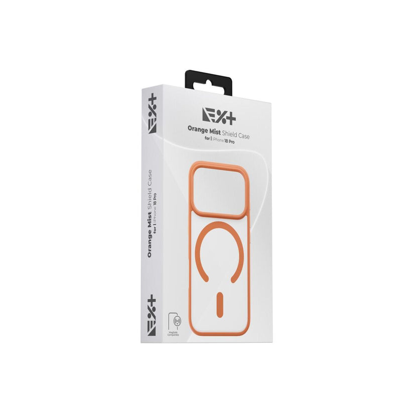 NOA Mist Shield MagSafe Compatible Case for iPhone 18 Pro | Orange