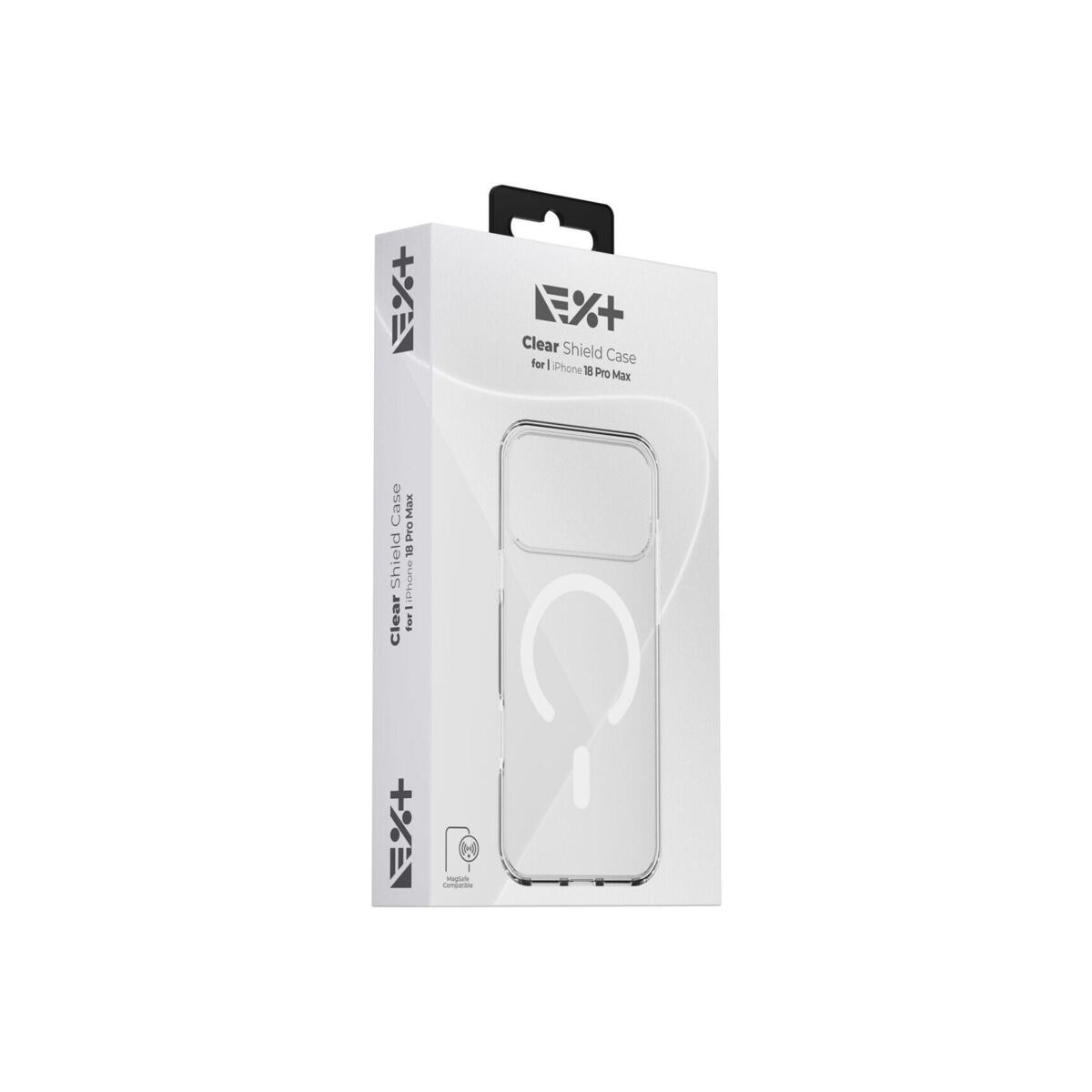 NOA Clear Shield MagSafe Compatible Case for iPhone 18 Pro Max | Transparent