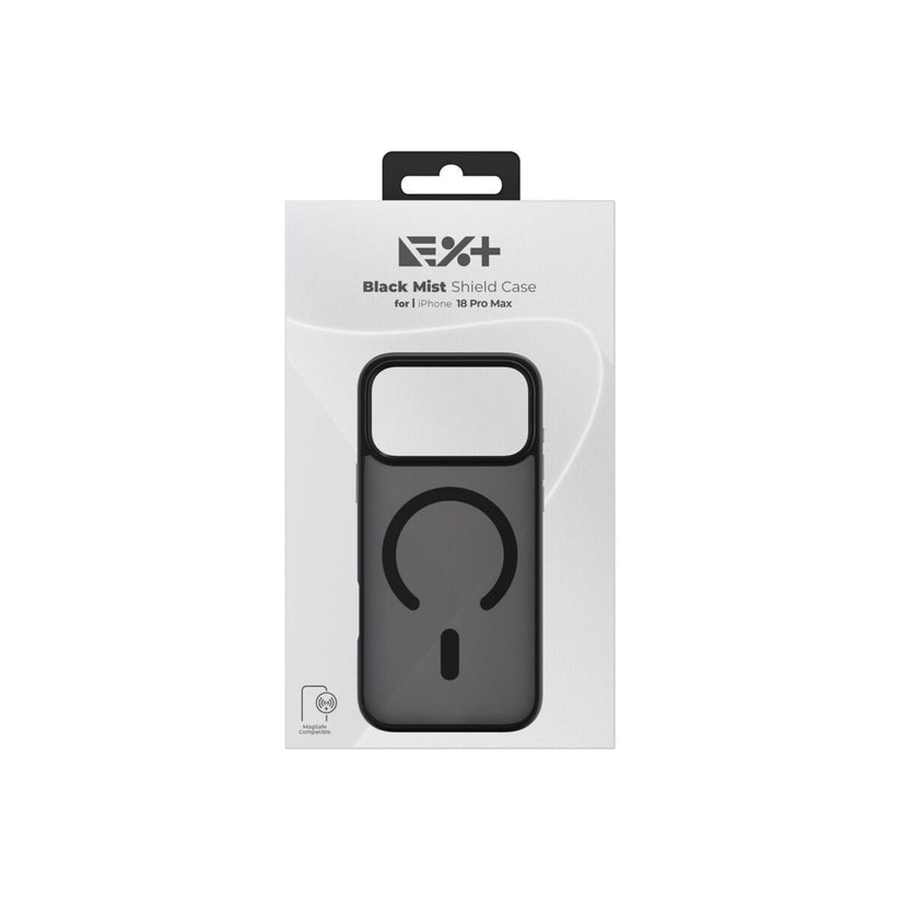 NOA Mist Shield MagSafe Compatible Case for iPhone 18 Pro Max | Black