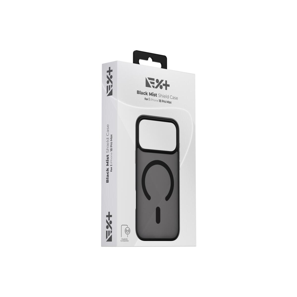NOA Mist Shield MagSafe Compatible Case for iPhone 18 Pro Max | Black