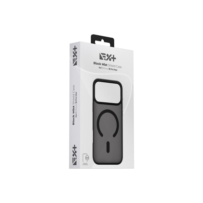 NOA Mist Shield MagSafe Compatible Case for iPhone 18 Pro Max | Black