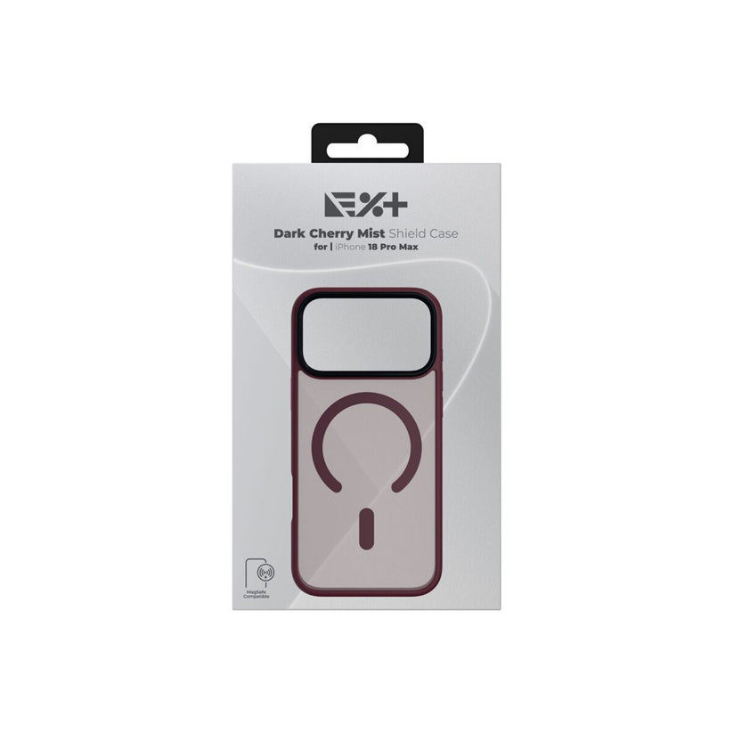 NOA Mist Shield MagSafe Compatible Case for iPhone 18 Pro Max | Dark Cherry