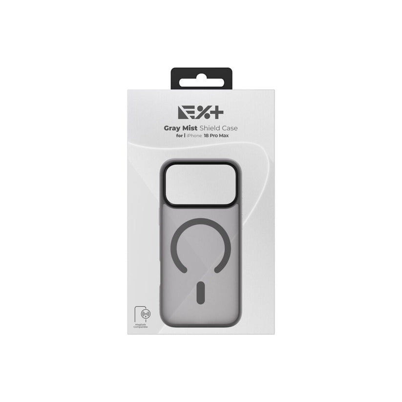 NOA Mist Shield MagSafe Compatible Case for iPhone 18 Pro Max | Gray