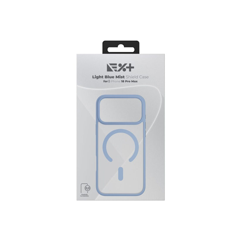 NOA Mist Shield MagSafe Compatible Case for iPhone 18 Pro Max | Light Blue