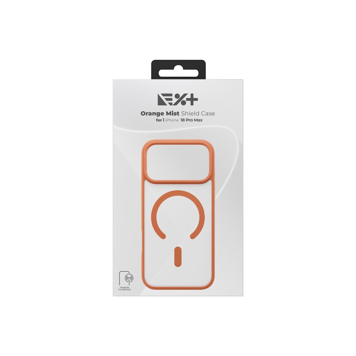 NOA Mist Shield MagSafe Compatible Case for iPhone 18 Pro Max | Orange