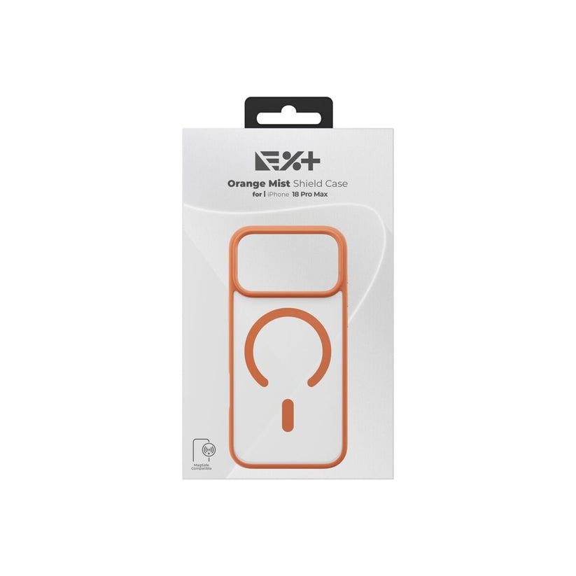 NOA Mist Shield MagSafe Compatible Case for iPhone 18 Pro Max | Orange