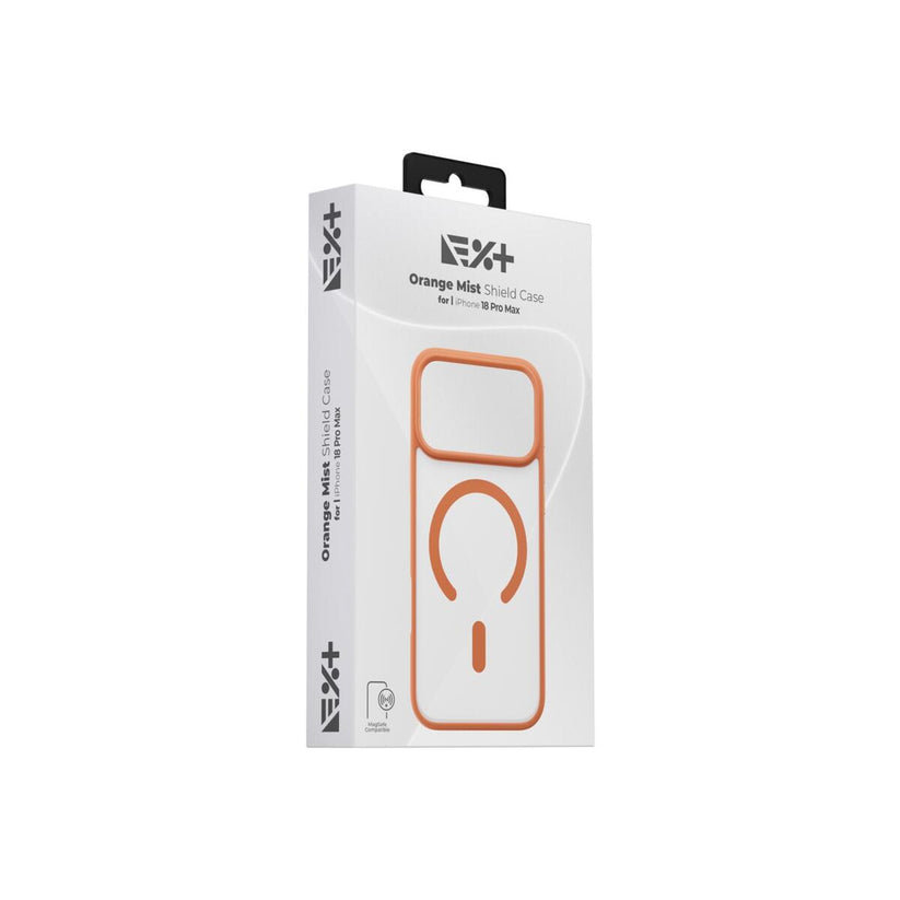 NOA Mist Shield MagSafe Compatible Case for iPhone 18 Pro Max | Orange