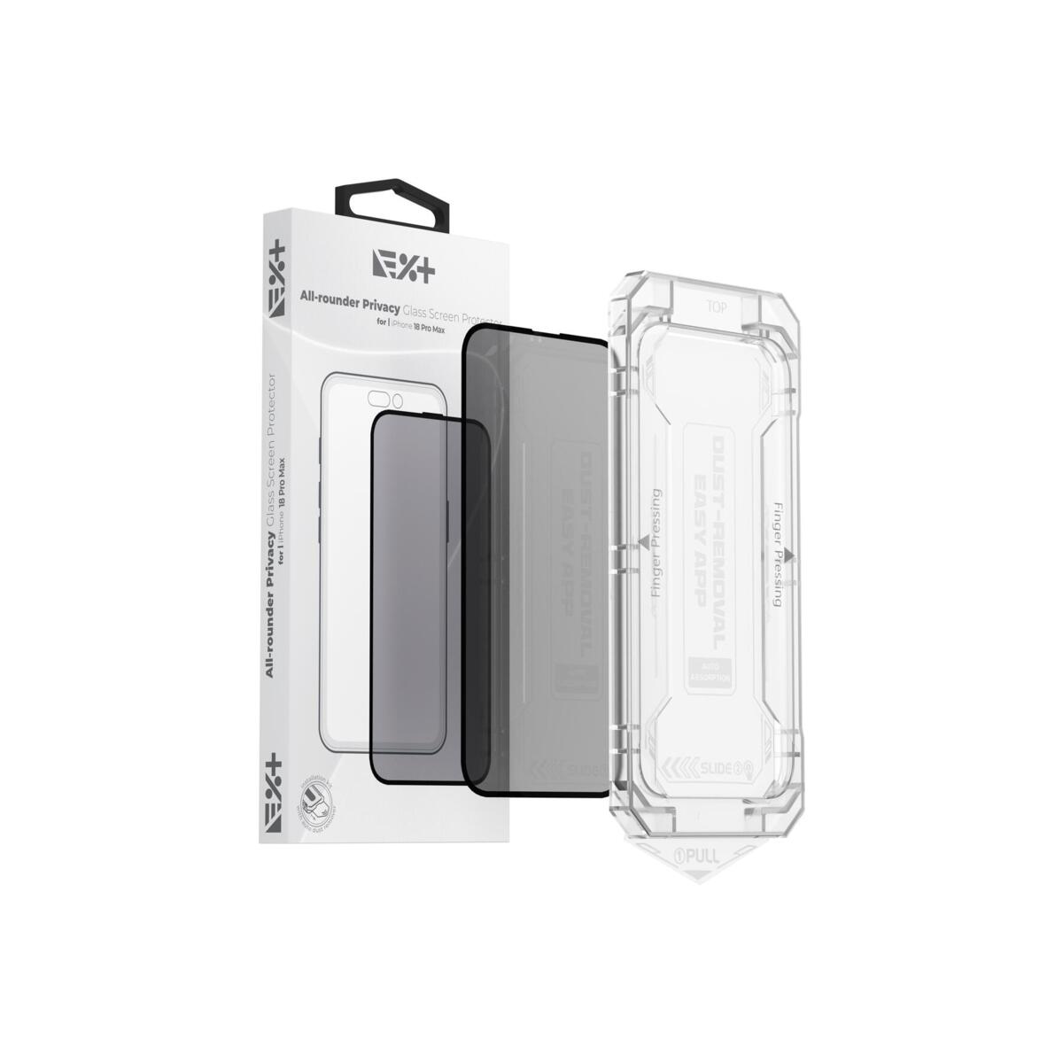 NOA All-Rounder Privacy Glass Screen Protector for iPhone 18 Pro Max