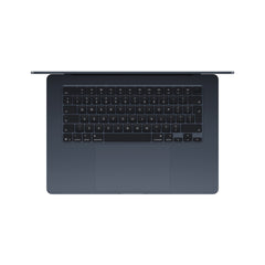 15-инчен MacBook Air:Apple M5 чип сo 10-jaдрен CPU и 10-jaдрен GPU, 4TB SSD, 32GB RAM, US - English - Midnight CTO