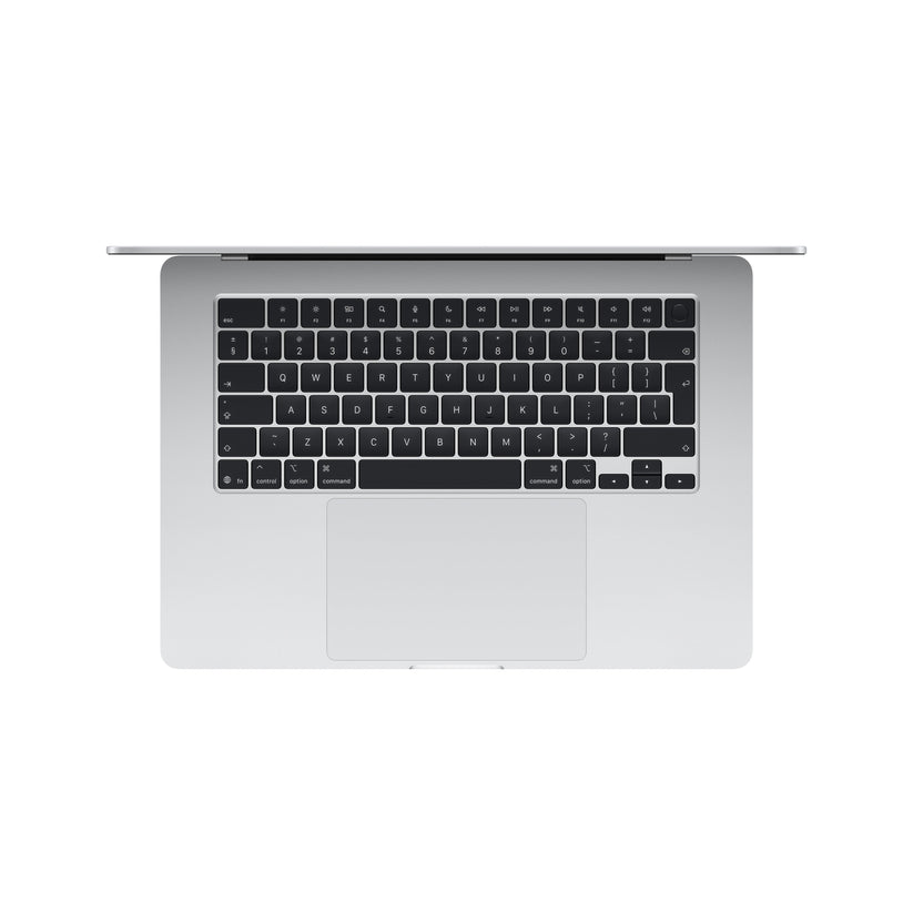 15-инчен MacBook Air:Apple M5 чип сo 10-jaдрен CPU и 10-jaдрен GPU, 4TB SSD, 24GB RAM, US - English - Silver CTO