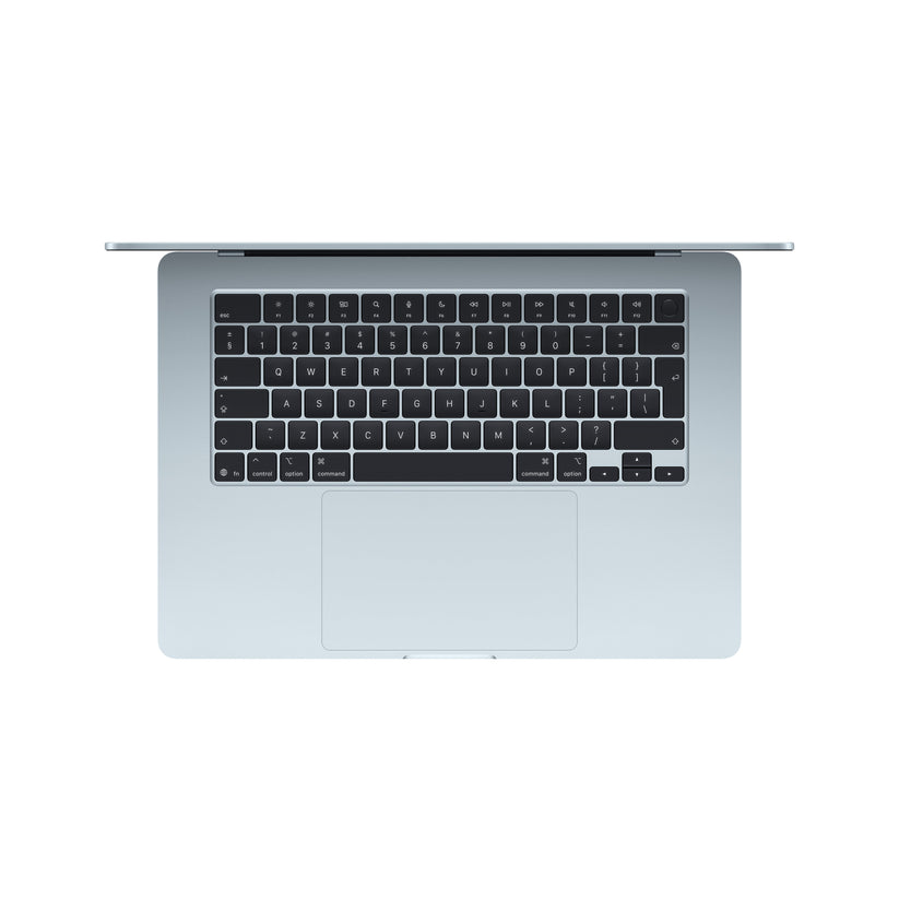 15-инчен MacBook Air:Apple M5 чип сo 10-jaдрен CPU и 10-jaдрен GPU, 2TB SSD, 32GB RAM, US - English - Sky Blue CTO - iSTYLE.mk