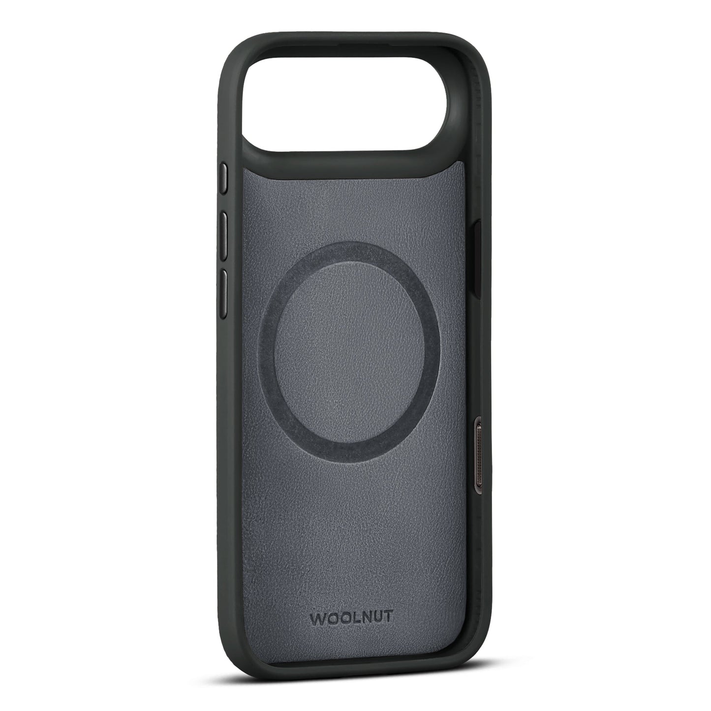 WOOLNUT Leather Case for iPhone 17 Air - Black