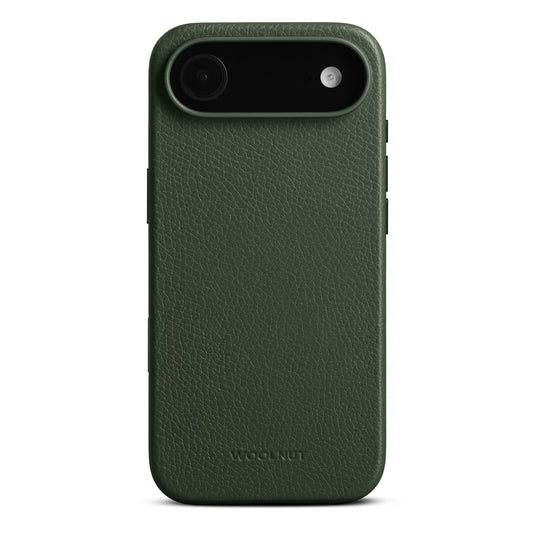 WOOLNUT Leather Case for iPhone 17 Air - Green
