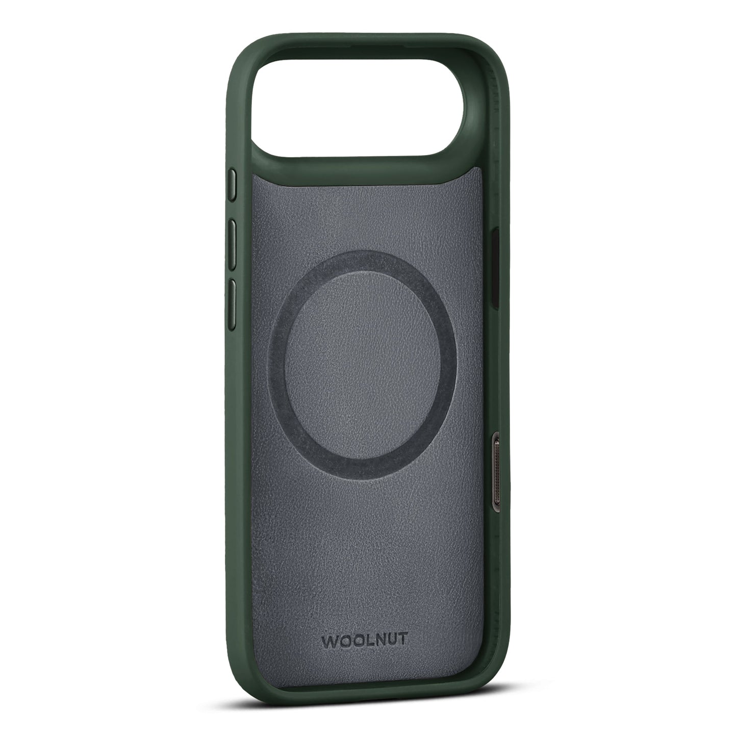 WOOLNUT Leather Case for iPhone 17 Air - Green
