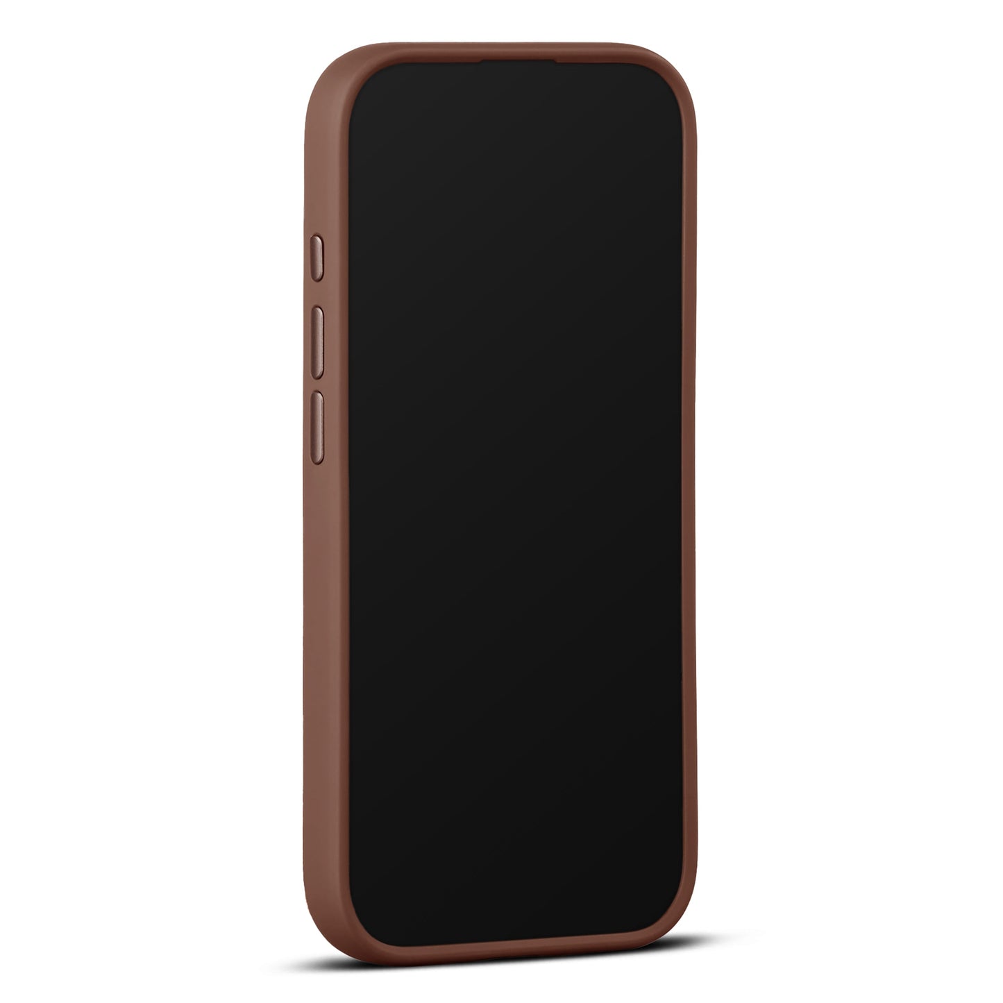 WOOLNUT Leather Case for iPhone 17 - Cognac