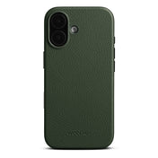 WOOLNUT Leather Case for iPhone 17 - Green