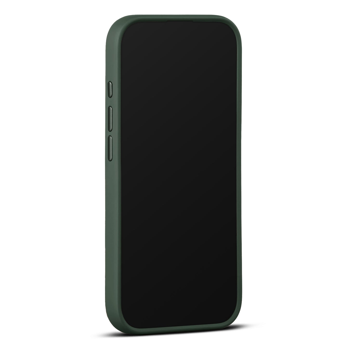 WOOLNUT Leather Case for iPhone 17 - Green