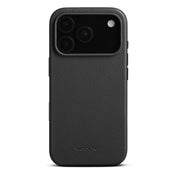 WOOLNUT Leather Case for iPhone 17 Pro - Black