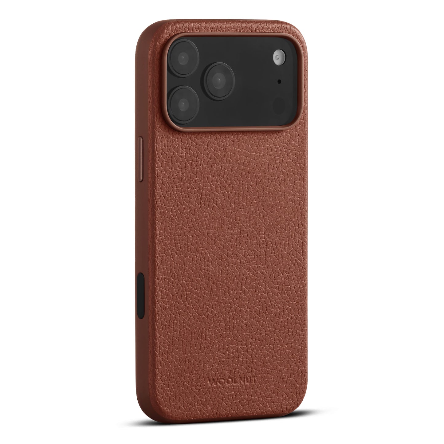 WOOLNUT Leather Case for iPhone 17 Pro Max - Cognac