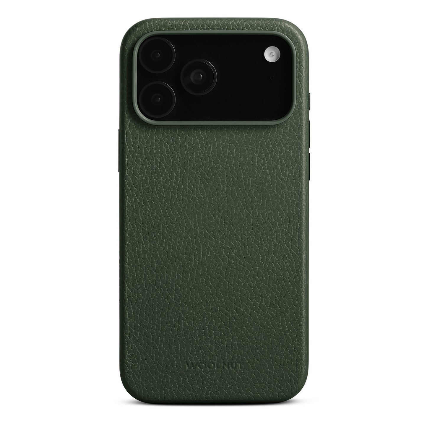 WOOLNUT Leather Case for iPhone 17 Pro Max - Green