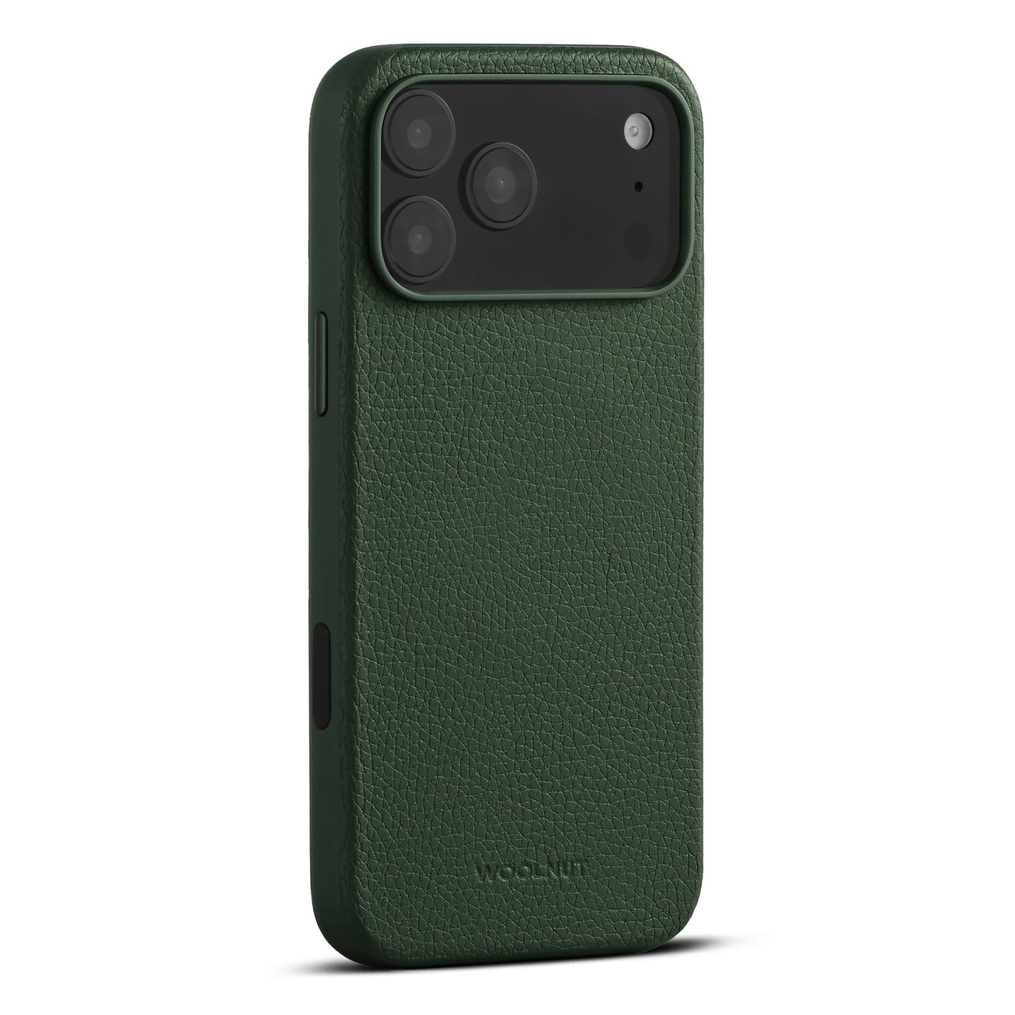 WOOLNUT Leather Case for iPhone 17 Pro Max - Green