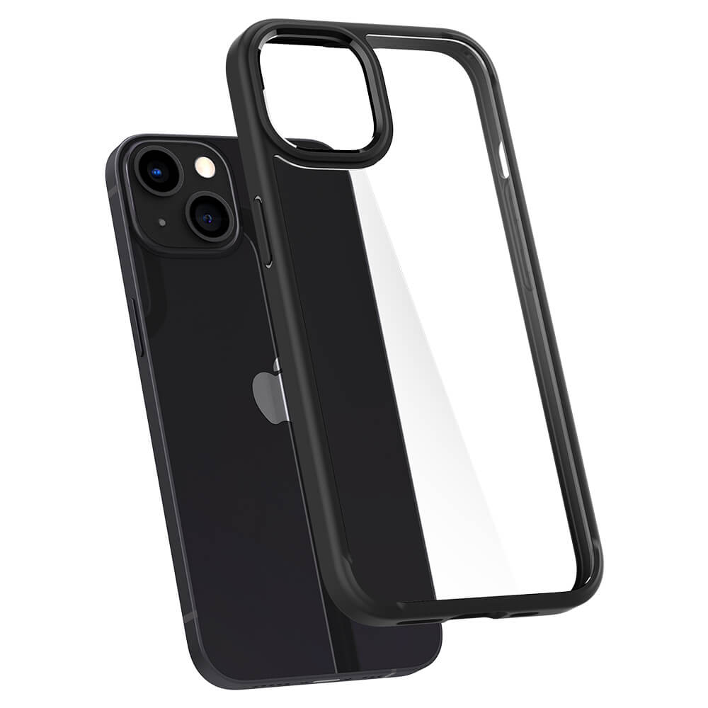 Spigen Crystal Hybrid, matte black -iPhone 13 mini