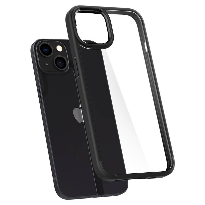 Spigen Crystal Hybrid, matte black -iPhone 13 mini