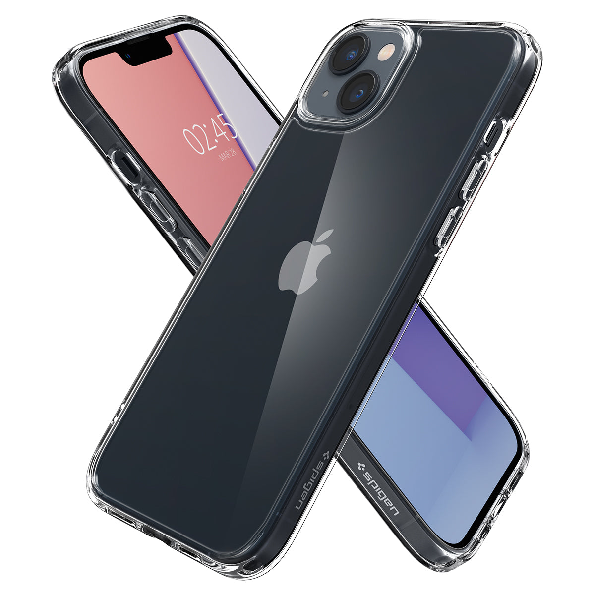 Spigen Crystal Hybrid, crystal clear - iPhone 14 Plus