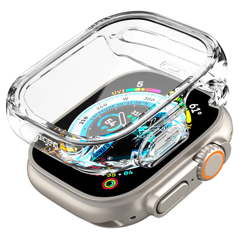 Spigen Ultra Hybrid, clear - Apple Watch Ultra 49mm