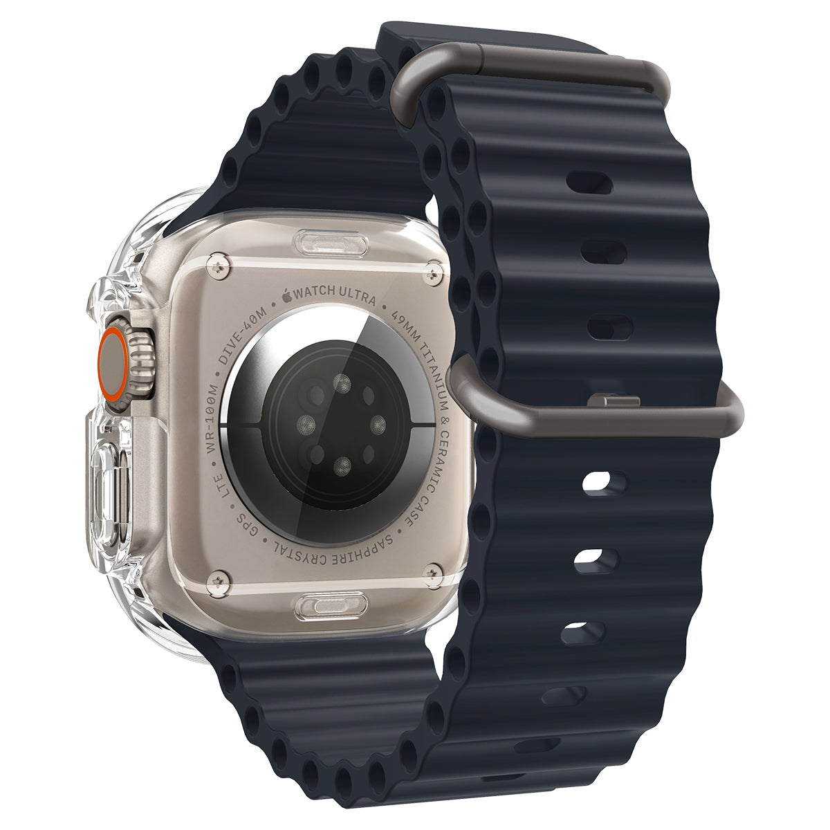 Spigen Ultra Hybrid, clear - Apple Watch Ultra 49mm