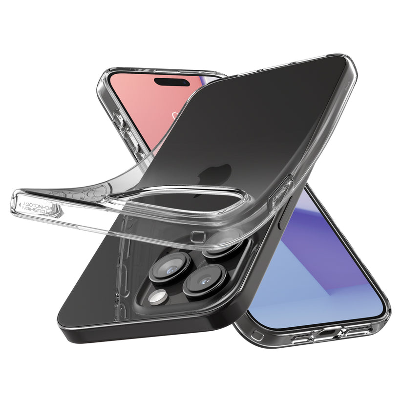 "Spigen Crystal Flex, crystal clear - iPhone 15 Pro"