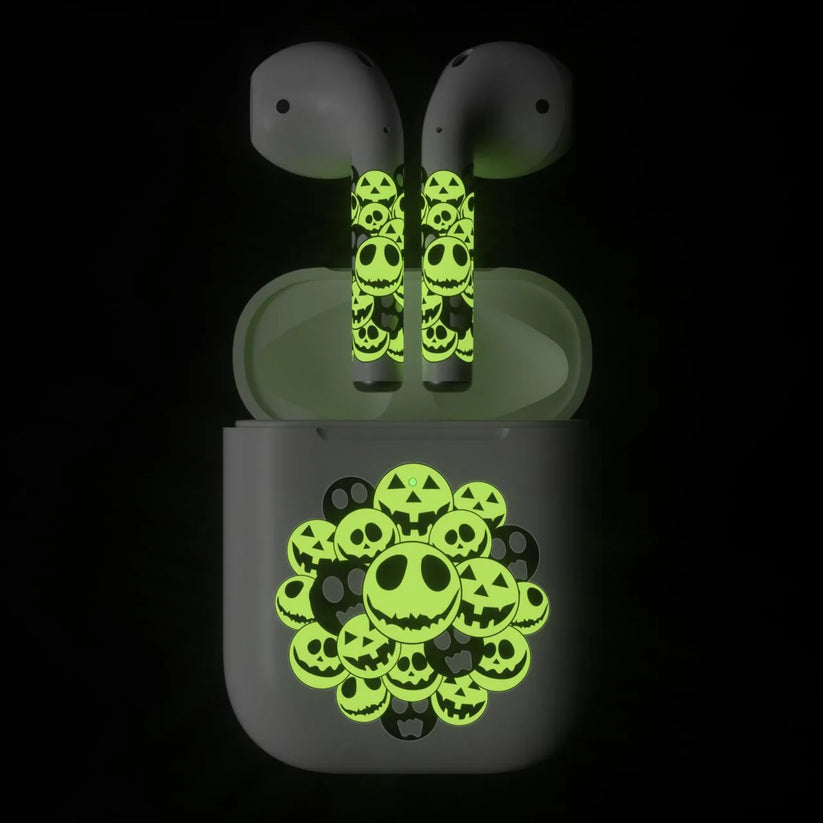 Skin NEXT ONE pentru AirPods - Halloween, fosforescent