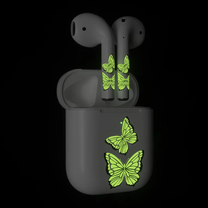 Skin NEXT ONE pentru AirPods - Fluture fosforescent