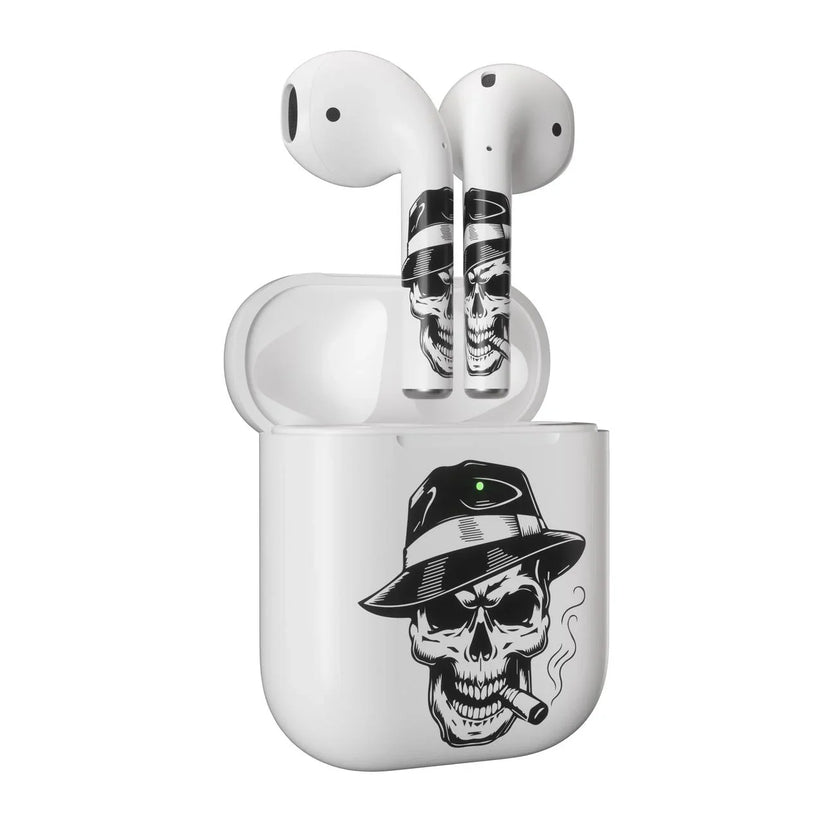 Skin NEXT ONE pentru AirPods - Craniu