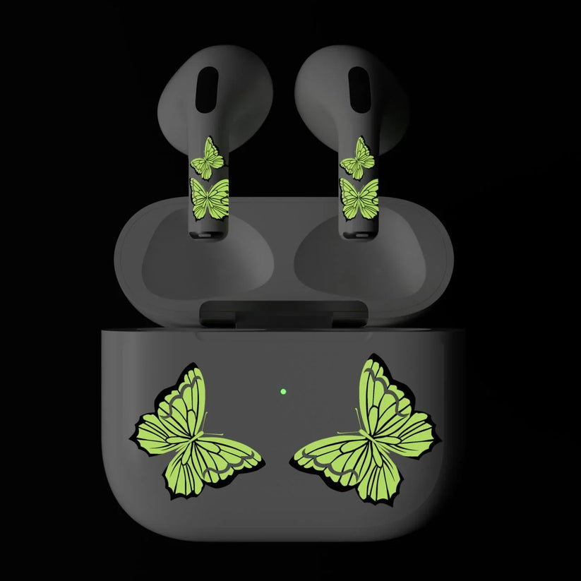 Skin NEXT ONE pentru AirPods 3rd Gen. - Fluture fosforescent