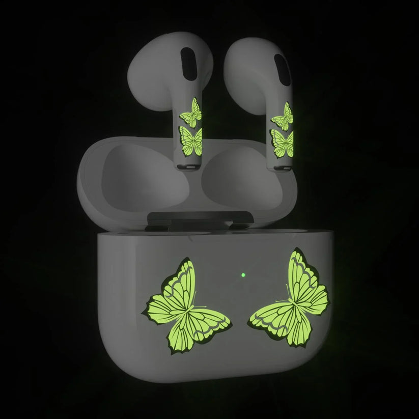 Skin NEXT ONE pentru AirPods 3rd Gen. - Fluture fosforescent