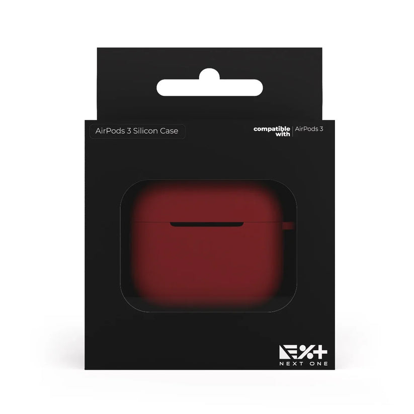 AIRPODS 3 SILICONE CASE | RED