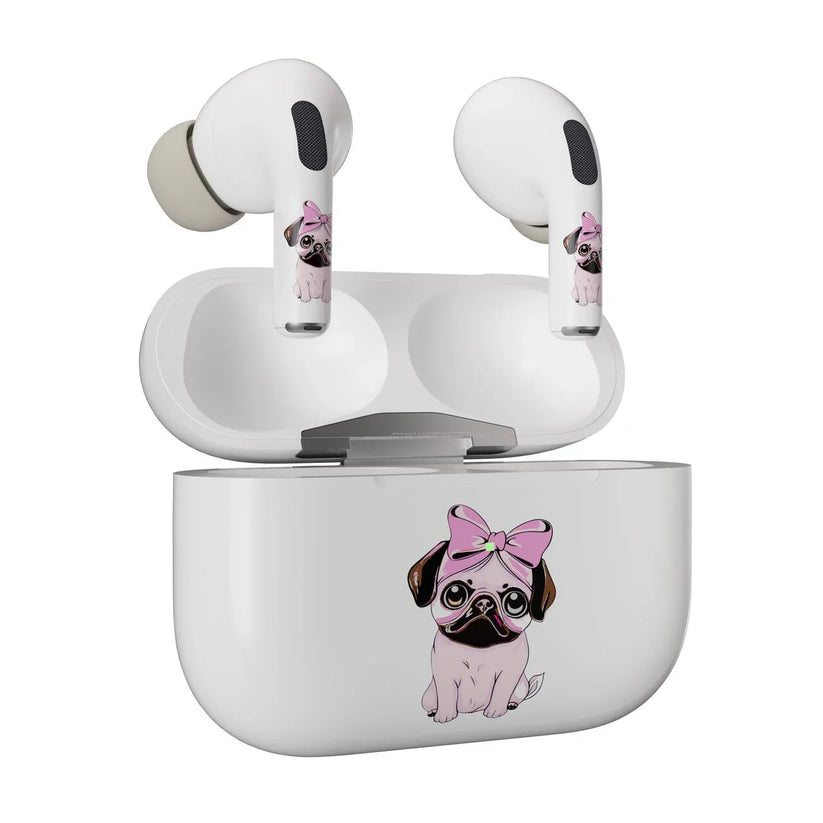 Skin NEXT ONE pentru AirPods Pro - Pug Roz